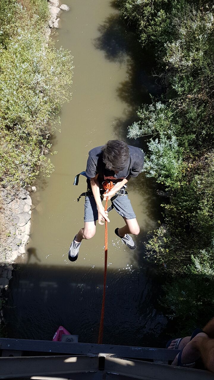 extreme bungee jumping in Israel