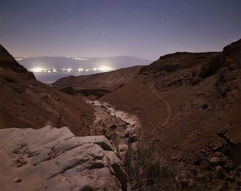 A Full Moon Excursion In Nahal Halamish